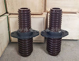 10kv户外高压穿墙套管CWB-10/630A陶瓷绝缘墙体预埋铜排套管CW-10