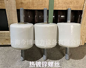 WX-01电车绝缘子75*75mm低压行车绝缘瓷瓶M8~M10~M12起重机支柱瓷