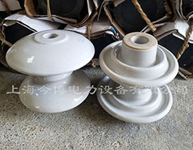 ED-10蝶式绝缘子10KV高压线路用瓷瓶碟式绑线茶台E-10