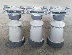 ZA-10Y户内绝缘子ZB-10Y高压支柱ZA-6Y陶瓷胶装绝缘子配MNP金具