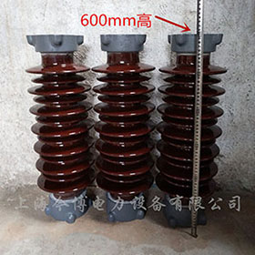 ZSW-40.5/600L户内外高压支柱绝缘子ZSW-35/6L支撑瓷瓶600mm高