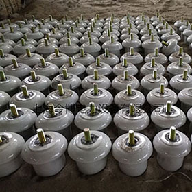 WX-02低压电车线路绝缘子行车电机车陶瓷WH-02支柱绝缘子