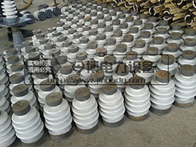 ZB-10YQ ZA-10YQ胶装防污型高压陶瓷支柱绝缘子瓷瓶